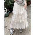 Harajuku Ruffle Lace Skirt - Bottoms - Skirts - 27
