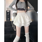 Harajuku Ruffle Layered Skirt - Bottoms - Skirts - 10