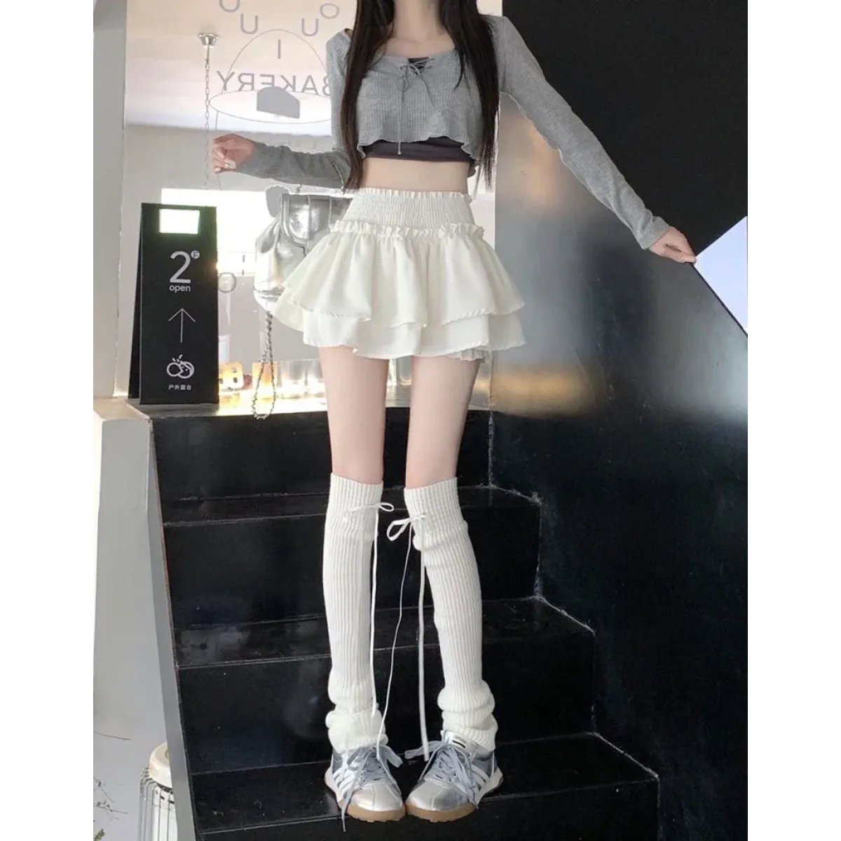 Harajuku Ruffle Layered Skirt - Bottoms - Skirts - 14