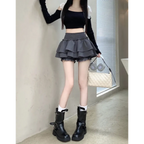 Harajuku Ruffle Layered Skirt - Bottoms - Skirts - 16