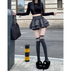 Harajuku Ruffle Layered Skirt - Bottoms - Skirts - 19