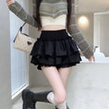 Harajuku Ruffle Layered Skirt - Bottoms - Skirts - 28
