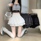 Harajuku Ruffle Layered Skirt - Bottoms - Skirts - 8