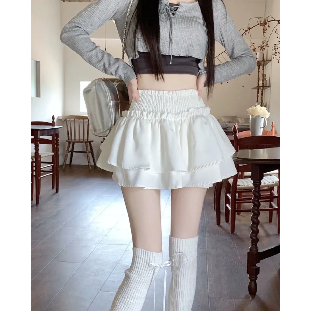 Harajuku Ruffle Layered Skirt - Bottoms - Skirts - 9