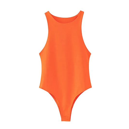 Harajuku Sleeveless Bodysuit - Women’s Clothing & Accessories - Bodysuits - 11