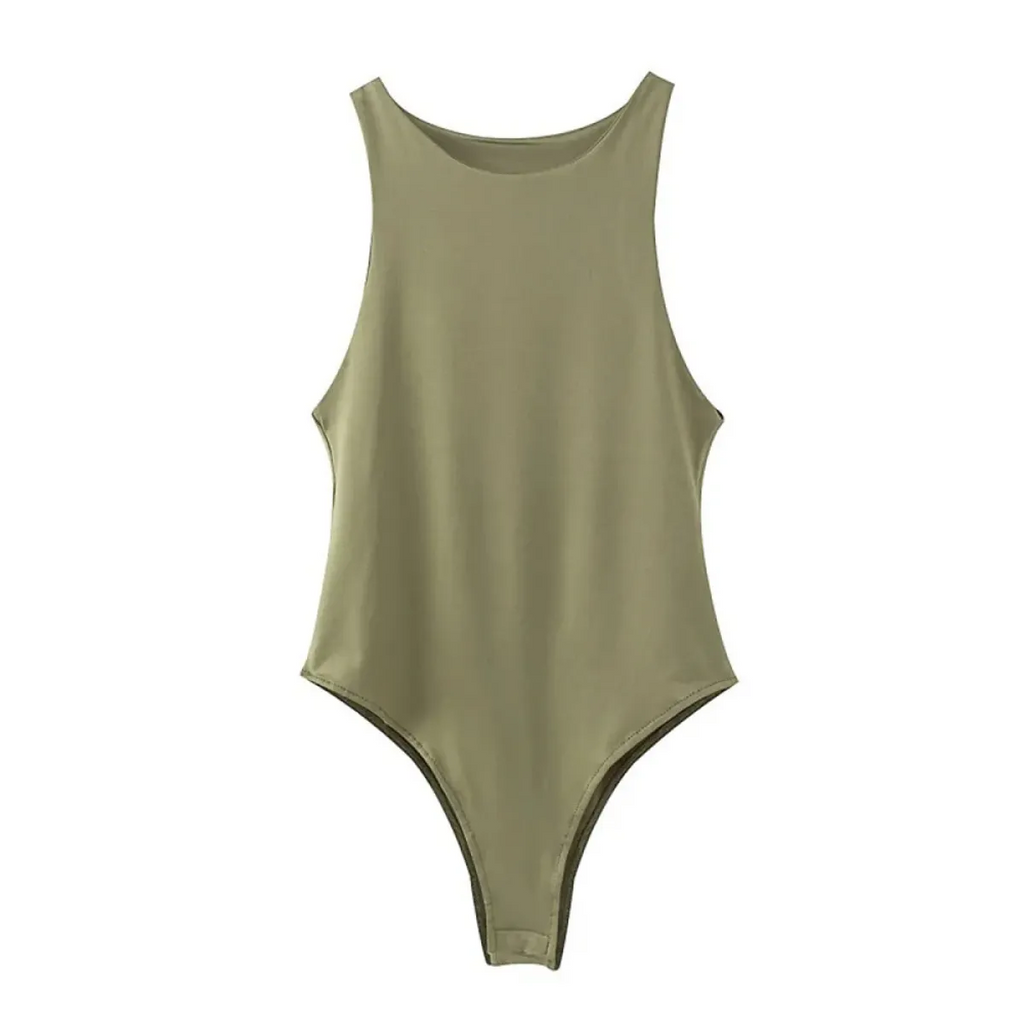 Harajuku Sleeveless Bodysuit - Women’s Clothing & Accessories - Bodysuits - 13