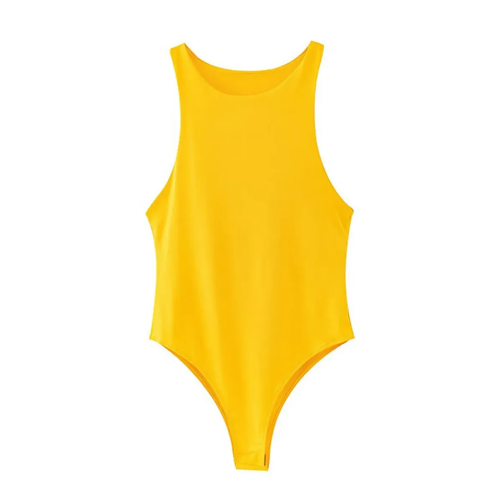 Harajuku Sleeveless Bodysuit - Women’s Clothing & Accessories - Bodysuits - 14