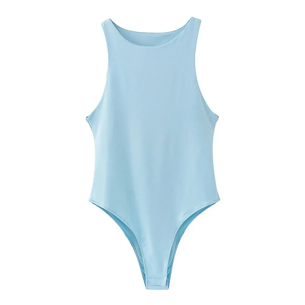 Harajuku Sleeveless Bodysuit - Women’s Clothing & Accessories - Bodysuits - 3