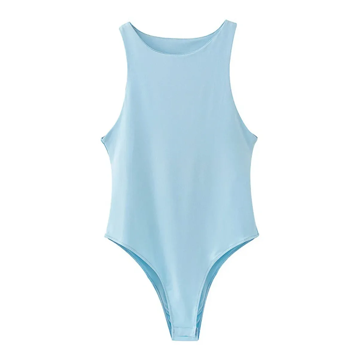 Harajuku Sleeveless Bodysuit - Women’s Clothing & Accessories - Bodysuits - 3