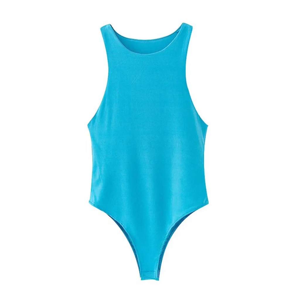 Harajuku Sleeveless Bodysuit - Women’s Clothing & Accessories - Bodysuits - 5