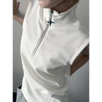 Harajuku Sleeveless Shirt - T-Shirts - Women T-shirts - 4