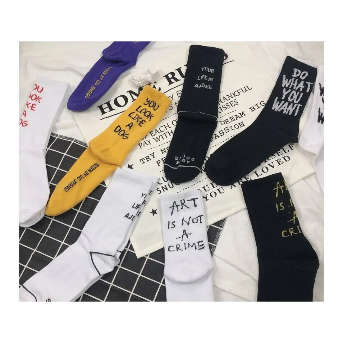 Harajuku Socks - Women’s Clothing & Accessories - 4
