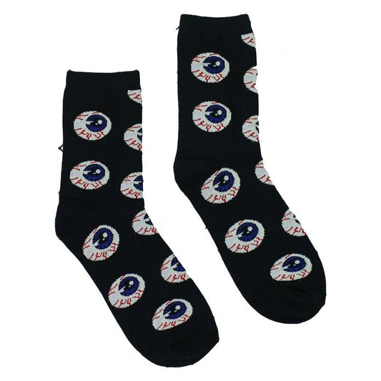 Spooky Eyeballs Harajuku Socks - Black / 36-42 - Women’s Clothing & Accessories - Socks - 8 - 2024