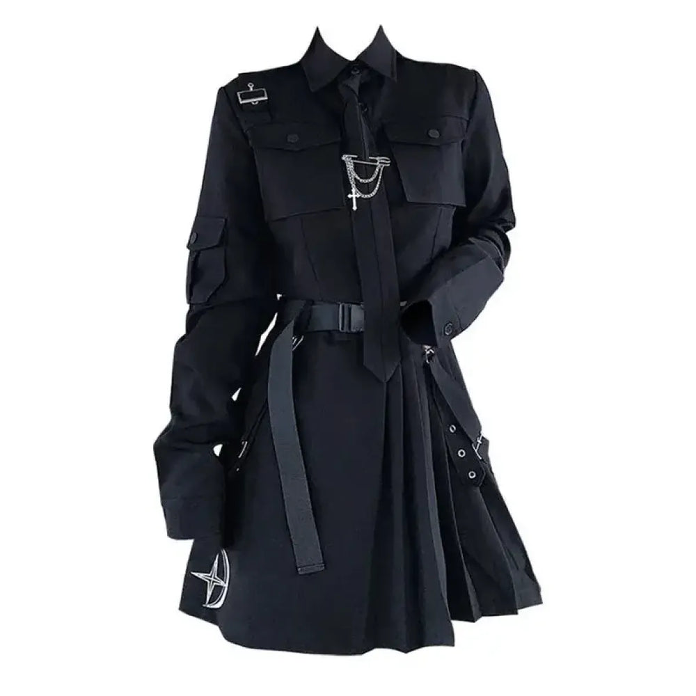 Harajuku Spring Streetwear Outfit - Women’s Clothing & Accessories - 1