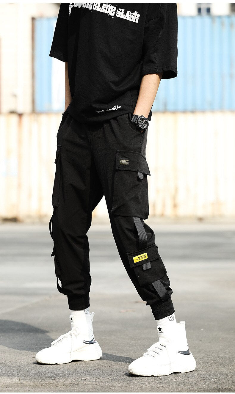 Harajuku Streetwear Cargo Pants - 3XL / Black 5 - Bottoms - Pants - 35 - 2024