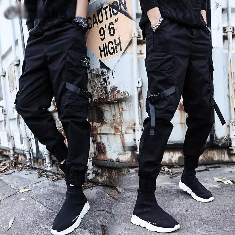 Harajuku Streetwear Cargo Pants - 2XL / Black 3 - Bottoms - Pants - 44 - 2024