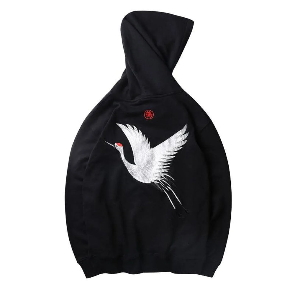 Harajuku Style Embroidered Hoodie - Hoodies & Sweatshirts - 1
