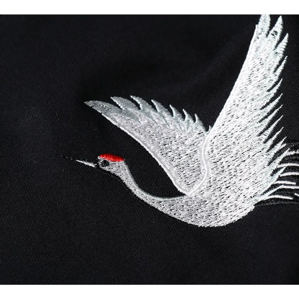 Harajuku Style Embroidered Hoodie - Hoodies & Sweatshirts - 5