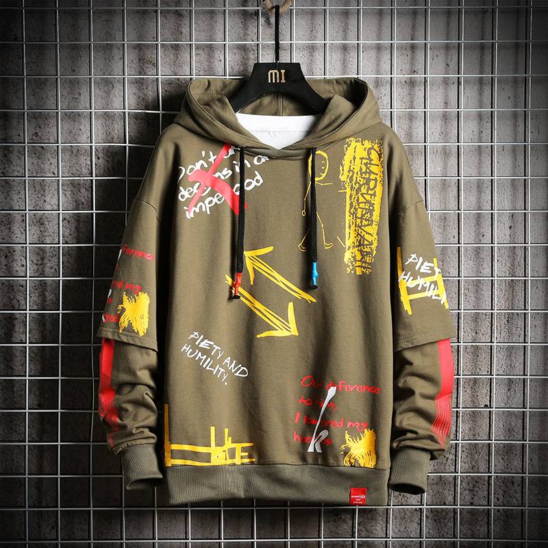 Harajuku Style Hoodie - Hoodies & Sweatshirts - Shirts & Tops - 4 - 2024