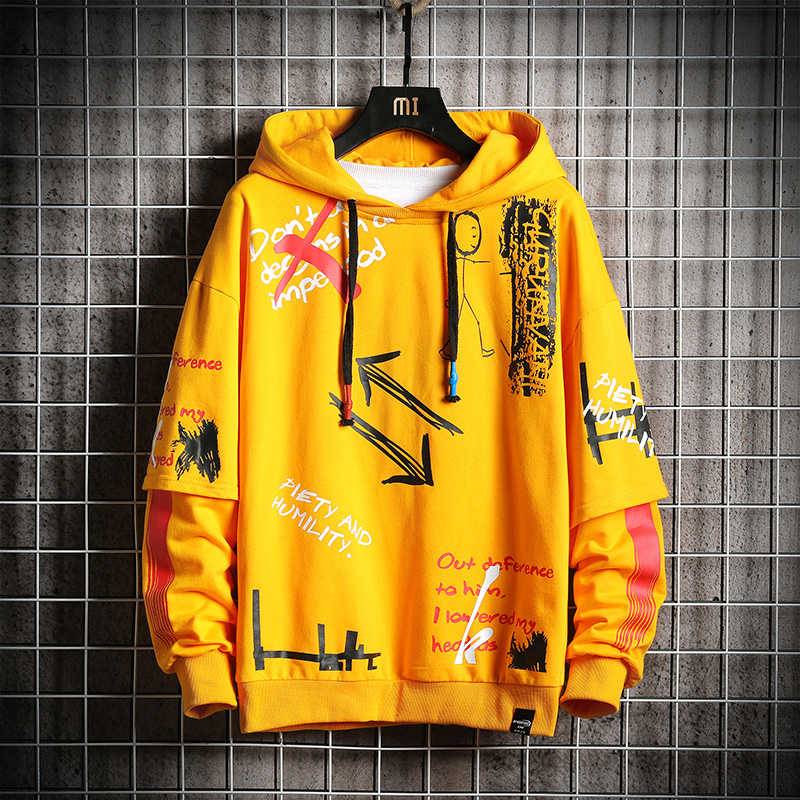 Harajuku Style Hoodie - Yellow / L - Hoodies & Sweatshirts - Shirts & Tops - 17 - 2024