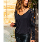 Harajuku Style Mesh Sleeve Shirt - T-Shirts - 1