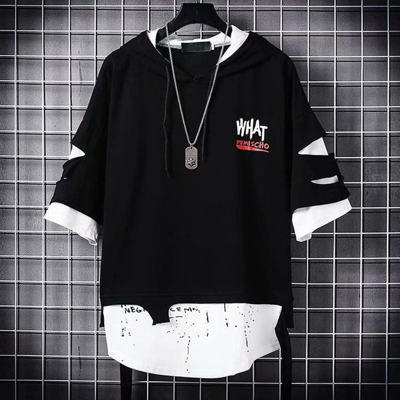 Harajuku Styled Hoodies - What?! - Black / M / Nearest Warehouse - Tops & Tees - Shirts & Tops - 41 - 2024