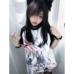 Yami Kawaii T-Shirt – Harajuku Subculture Tee - T-Shirts - Short - Round - Tops - 4
