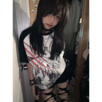 Yami Kawaii T-Shirt – Harajuku Subculture Tee - T-Shirts - Short - Round - Tops - 3