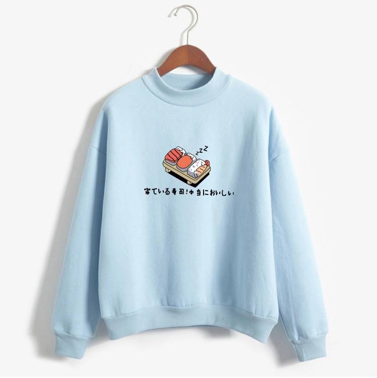 Harajuku Sushi Sweatshirt - Blue / XXL - T-Shirts - Shirts & Tops - 12 - 2024