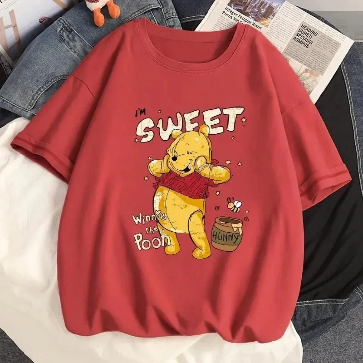 Harajuku Winnie Pooh T-Shirt - T-Shirts - T-Shirt - 5
