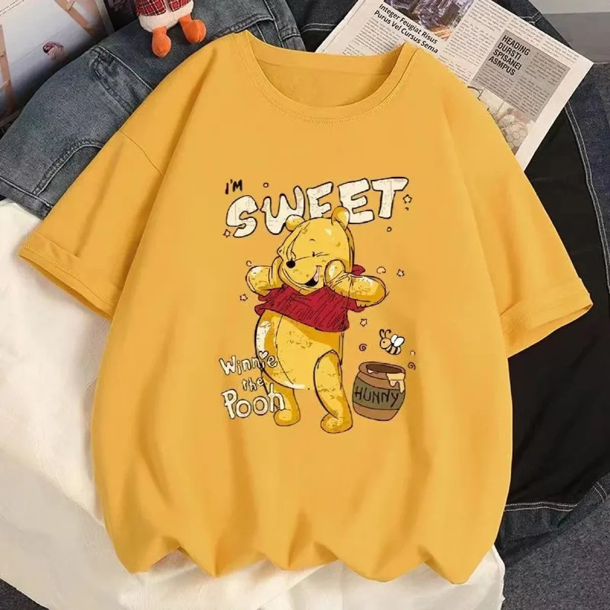 Harajuku Winnie Pooh T-Shirt - T-Shirts - T-Shirt - 7