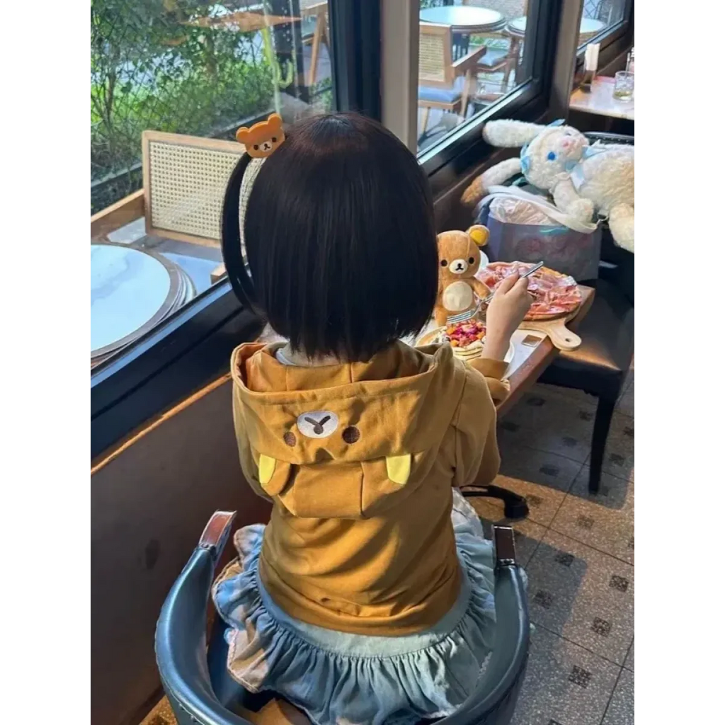 Kawaii Bear Hoodie - Harajuku Y2K Zipper Sweatshirt for Women - T-Shirts - Hooded - Hoodies - 2