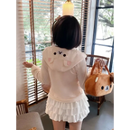 Kawaii Bear Hoodie - Harajuku Y2K Zipper Sweatshirt for Women - T-Shirts - Hooded - Hoodies - 5