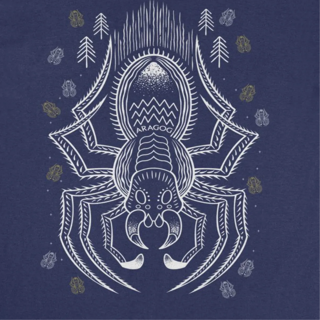 Harry Potter Aragog Outline Graphic T-Shirt - T-Shirts - T-Shirt - 2
