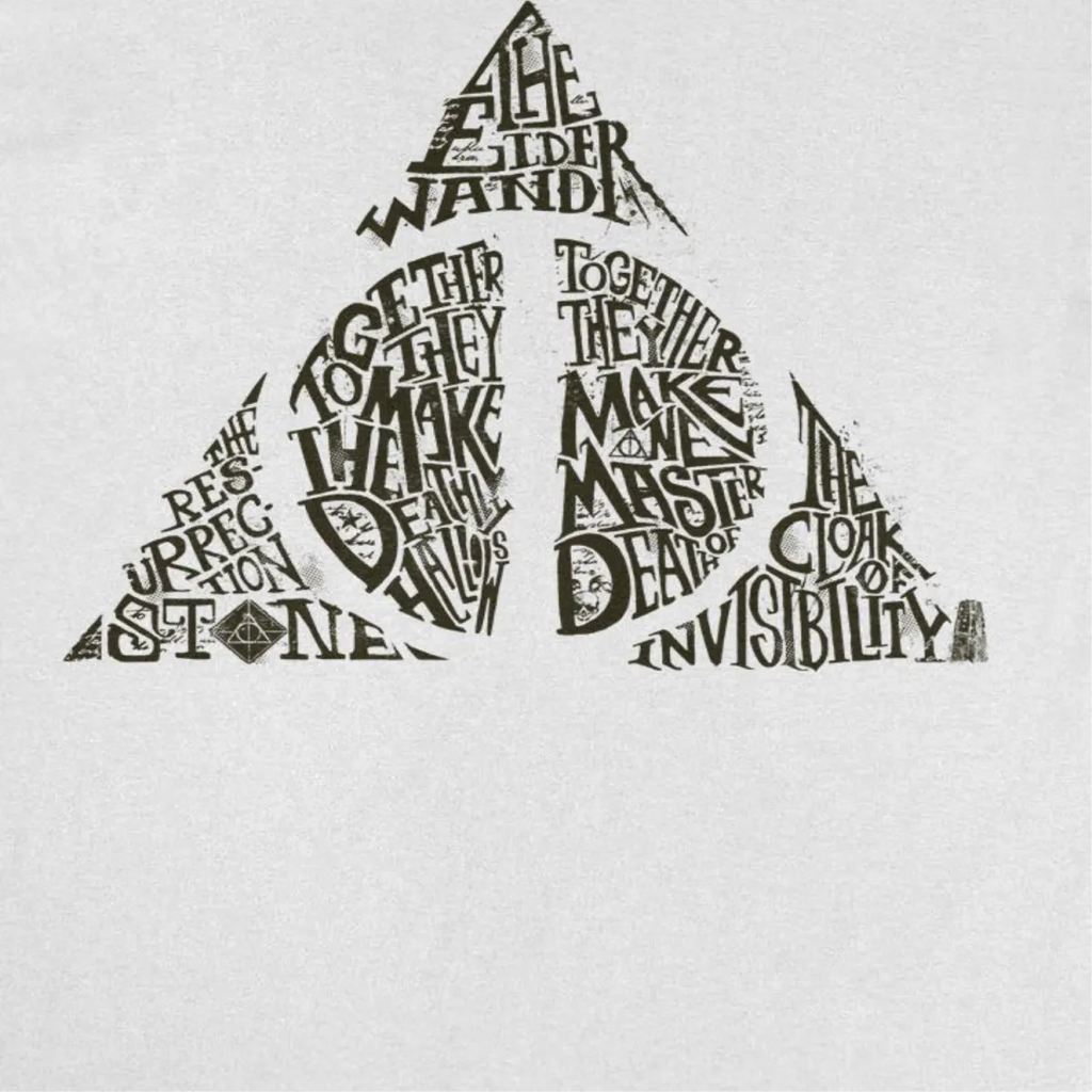 Harry Potter Deathly Hallows Graphic T-Shirt - T-Shirts - T-Shirt - 2