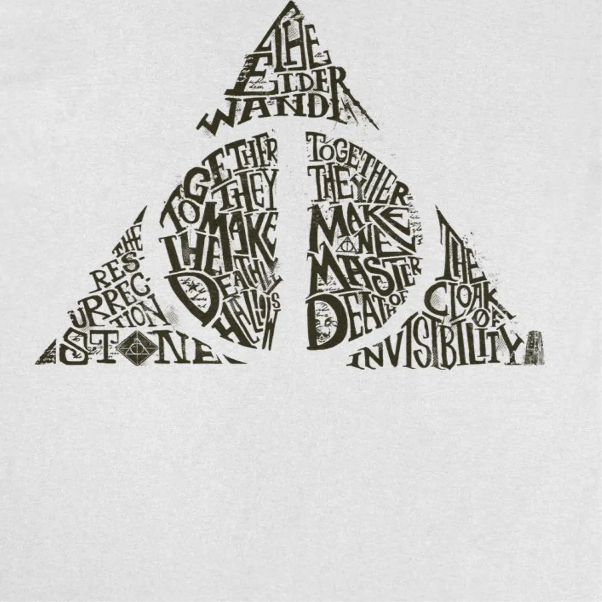 Harry Potter Deathly Hallows Graphic T-Shirt - T-Shirts - T-Shirt - 2