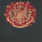 Hogwarts Christmas Crest Black T-Shirt - T-Shirts - T-Shirt - 2