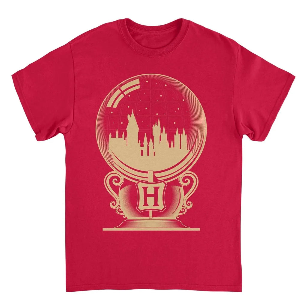 Harry Potter Hogwarts Castle Globe T-Shirt - T-Shirts - T-Shirt - 1