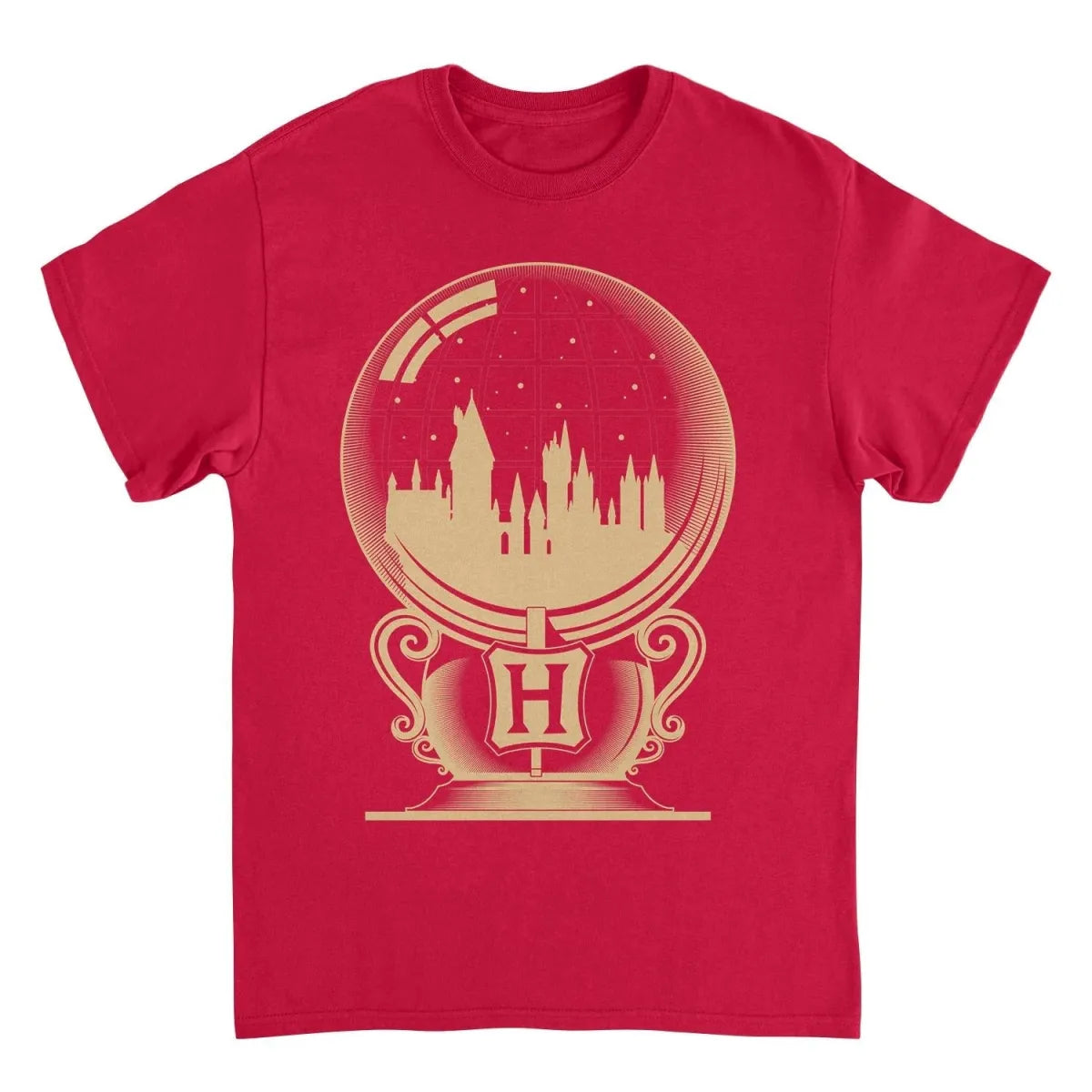 Harry Potter Hogwarts Castle Globe T-Shirt - T-Shirts - T-Shirt - 1