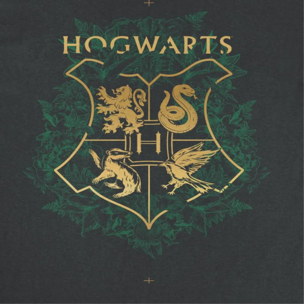 Harry Potter Hogwarts Emblem Crest T-Shirt - T-Shirts - T-Shirt - 2