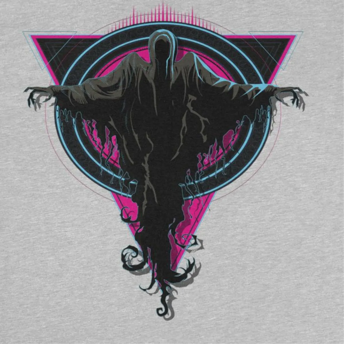 Harry Potter Dementor Neon Graphic T-Shirt - T-Shirts - T-Shirt - 2