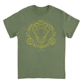 Slytherin Minimalist Mascot T-Shirt – Military Green - T-Shirts - T-Shirt - 1