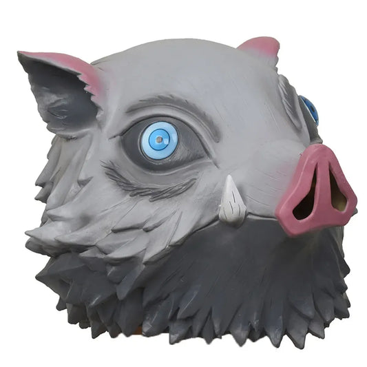 Hashibira Inosuke Pig Mask Cosplay Headgear - Cosplay - Cosplay - 1