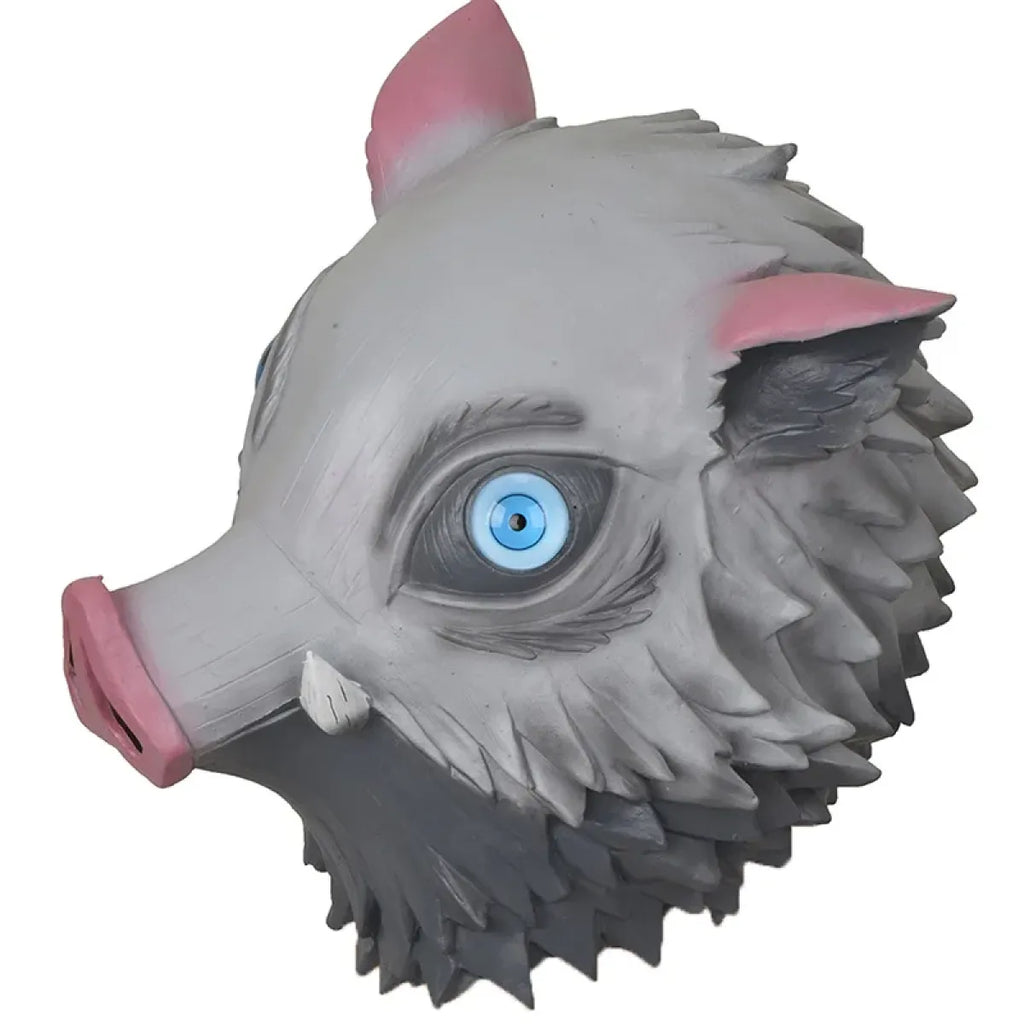Hashibira Inosuke Pig Mask Cosplay Headgear - Cosplay - Cosplay - 3