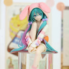 Hatsune Miku Bunny Hoodie Sleepwear PVC Figurine - Hoodies & Sweatshirts - Figurine - 1