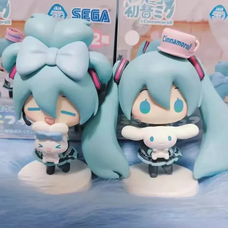 Hatsune Miku with Cinnamoroll Figure - Accessories - Figures - 1