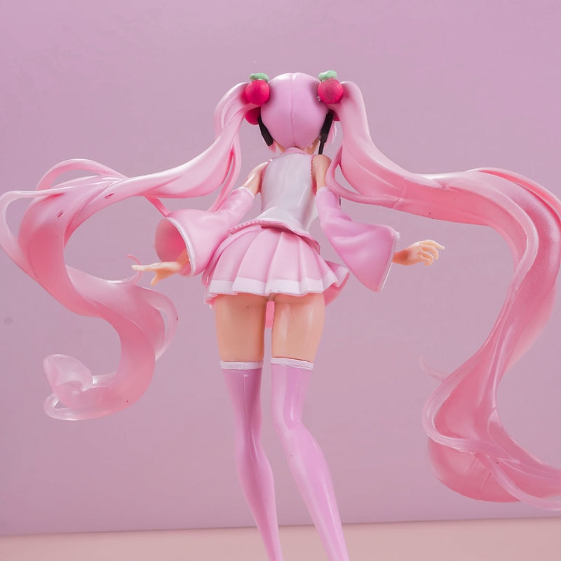 Pink Cherry Blossom Hatsune Miku Figure - Anime - Clothing - 4 - 2024