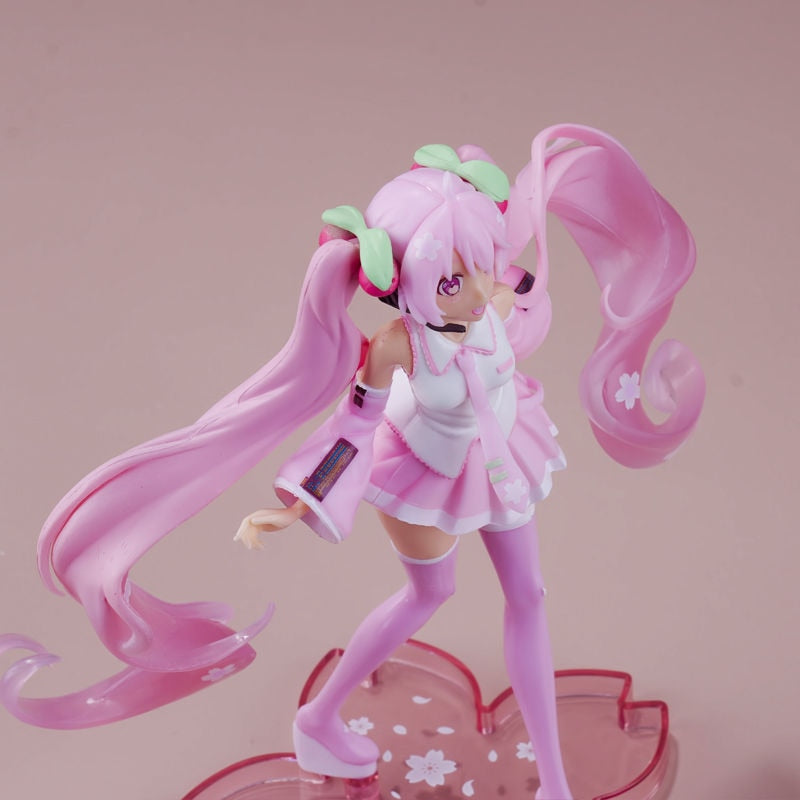 Pink Cherry Blossom Hatsune Miku Figure - Anime - Clothing - 6 - 2024