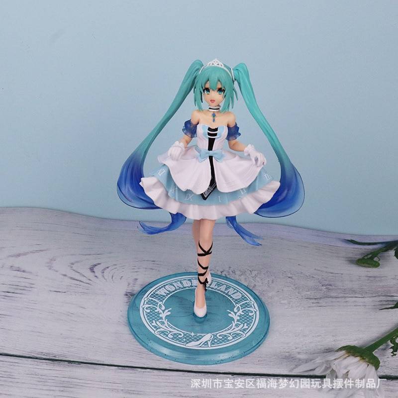 Hatsune Miku Figurine - 20cm opp bag - Anime - Action & Toy Figures - 7 - 2024