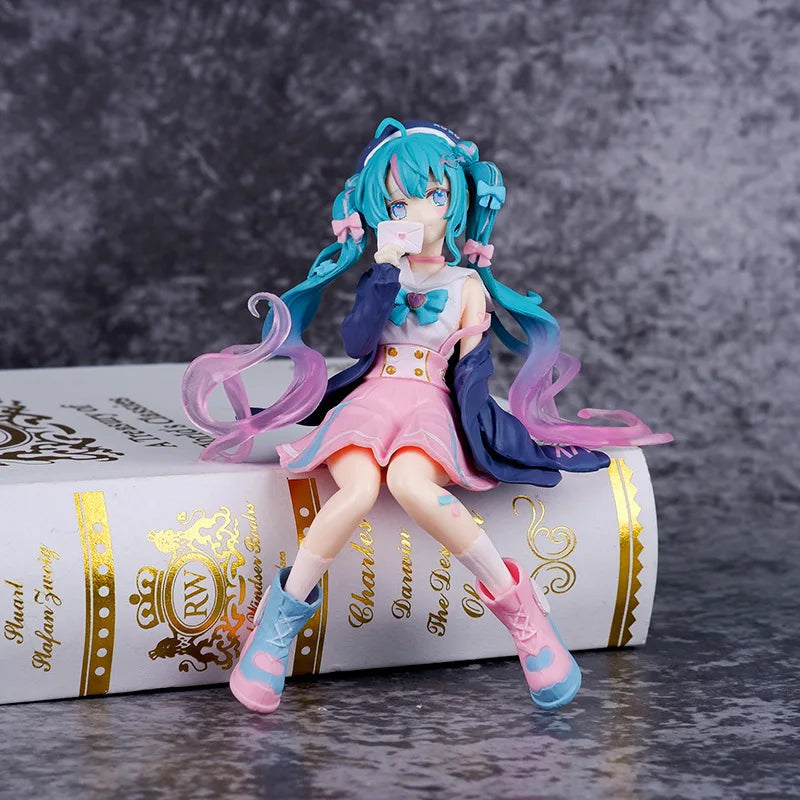 Cute Anime Miku Figurines - Sitting Hatsune - Anime - Action & Toy Figures - 10 - 2024